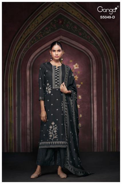Ganga jolie 5049 miraan cotton dress material wholesale
